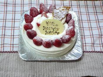 ファイル名: 20120518-2.jpg
ファイルサイズ: 25.3KB ケーキで創太のお祝いをした