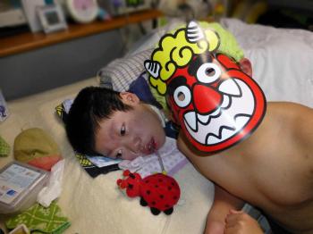 ファイル名: 20130203-1.jpg
ファイルサイズ: 68.1KB
→クリックで元のサイズを表示 創太と健太 健太は、なかなかのオニっぷりだった。