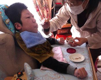 チョコアイス：創太は満足そうだった