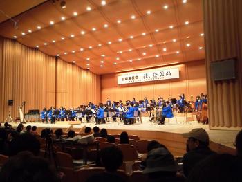姉ちゃんの高校の吹奏楽部のコンサート