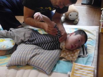 ファイル名: 20130906-1.jpg
ファイルサイズ: 73.8KB
→クリックで元のサイズを表示 体を十分に動かしたり緩めたりしてもらった!