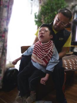 ファイル名: 20140109-02.jpg
ファイルサイズ: 53.3KB
→クリックで元のサイズを表示 休み明けなので、体を念入りに動かしてもらった。