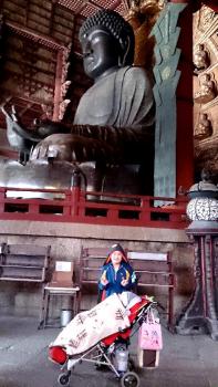 東大寺の大仏殿へ初詣に行って来た