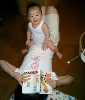 健太の１歳頃の写真