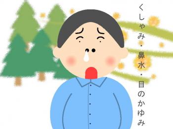 くしゃみ・鼻水・目のかゆみ