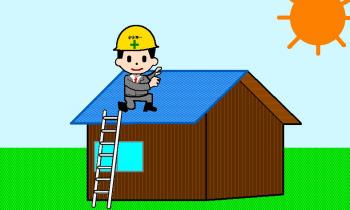 ファイル名: 20180730-01.jpg
ファイルサイズ: 69.2KB
→クリックで元のサイズを表示 屋根にブルーシートを掛ける作業